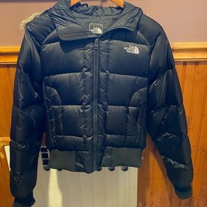 Black Northface Puffer Jacket